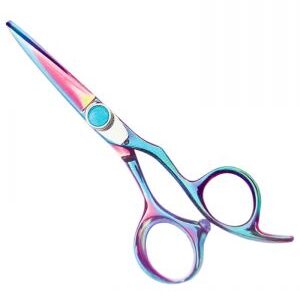 Hair Shears Multicolor With Finger Rest