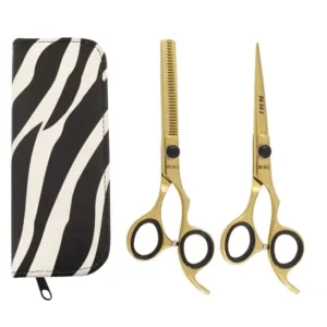 Baber Scissor Full Gold Plated Set