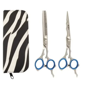 Stylish Hair Cutting Scissor Set Silver